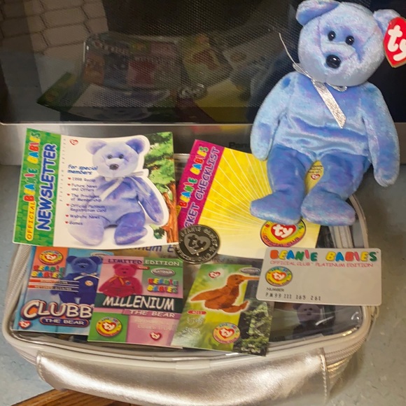 Beanie Babies clubbie ll platinum membership bag - Picture 1 of 10